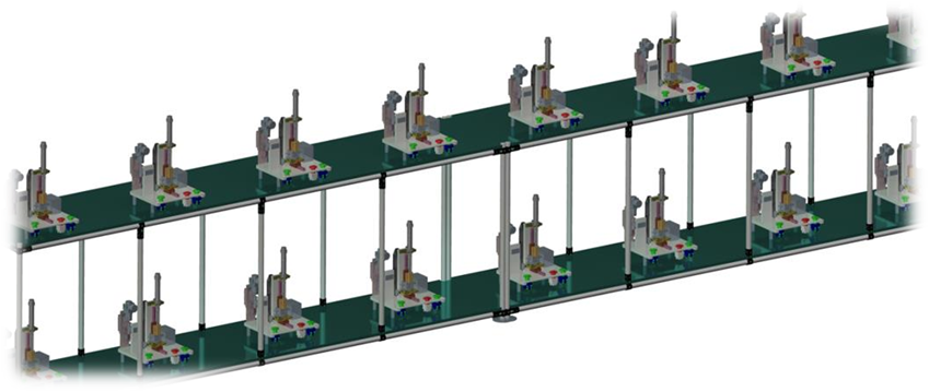 Bàn thao tác các loại, xe đẩy bằng vật liệu ống thép bọc nhựa,nhôm